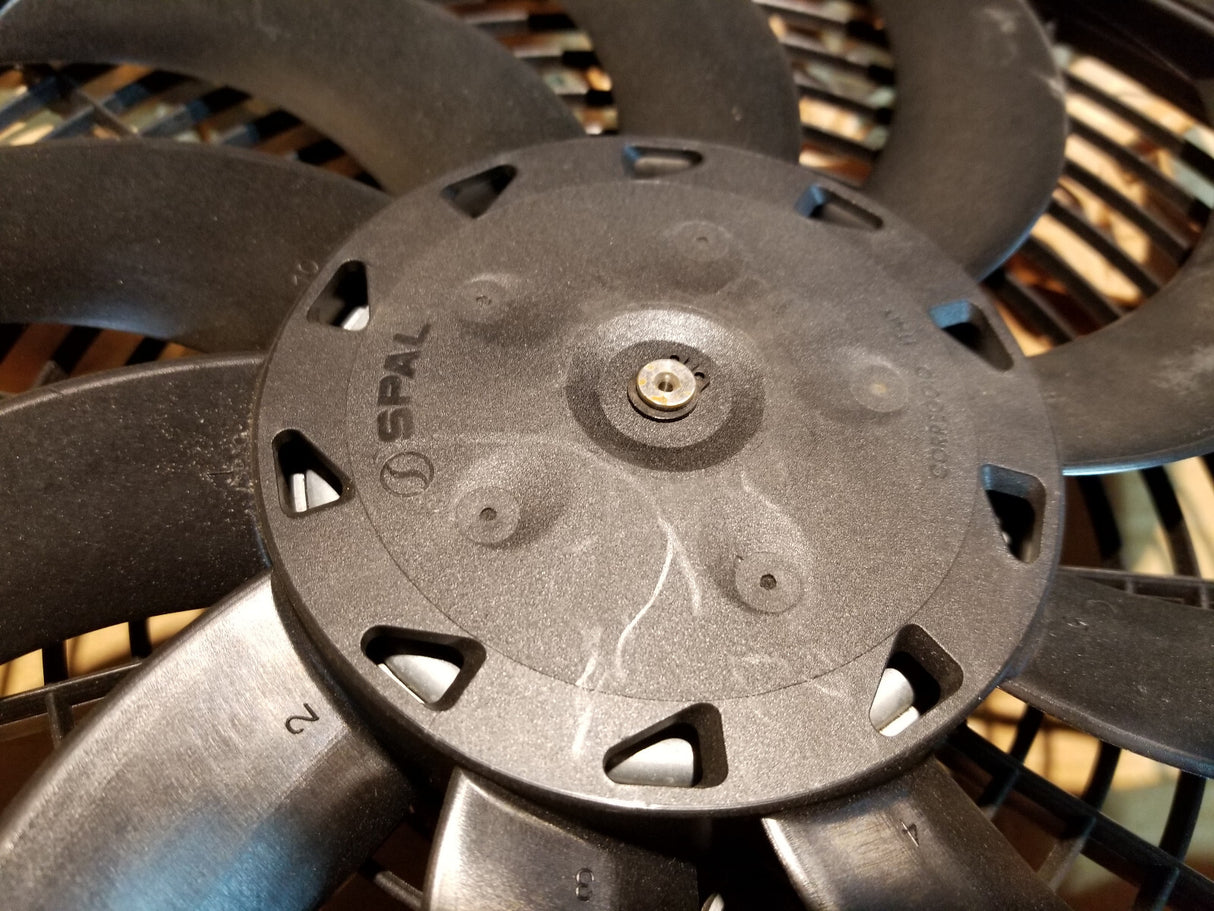 SPAL 1328 CFM 12in Medium Fan - Pull/Curved (VA10-AP50/C-61A) 30101522 12V