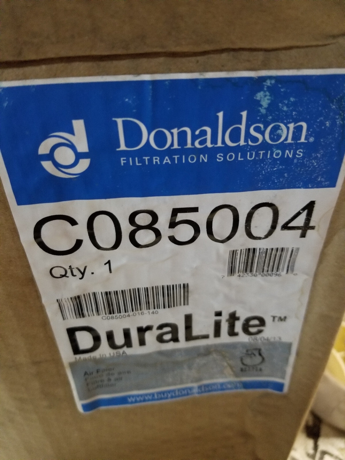Donaldson Air Filter Primary Duralite- C085004