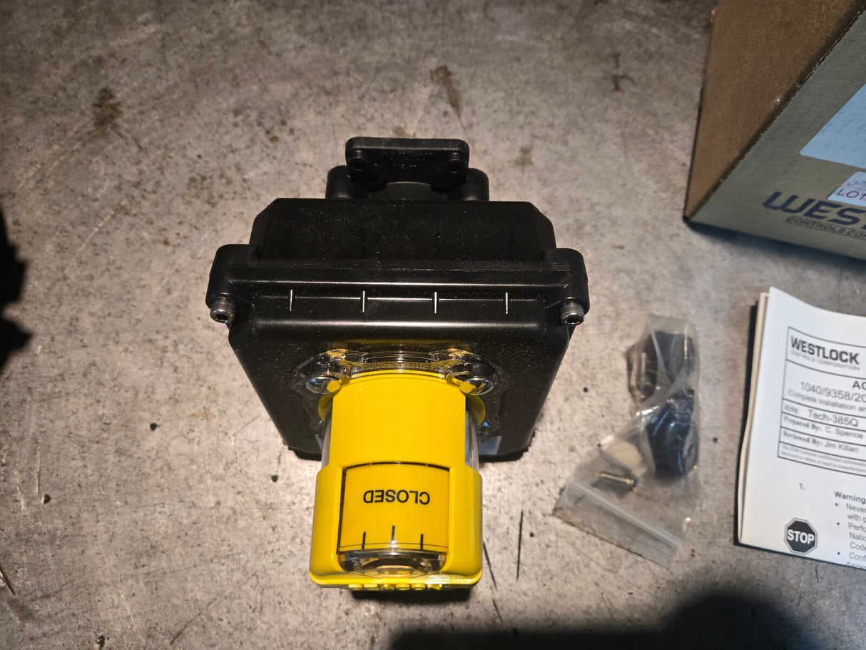 WESTLOCK ACCUTRAK VALVE POSITION MONITOR 9468 9468DBY2A2M0600