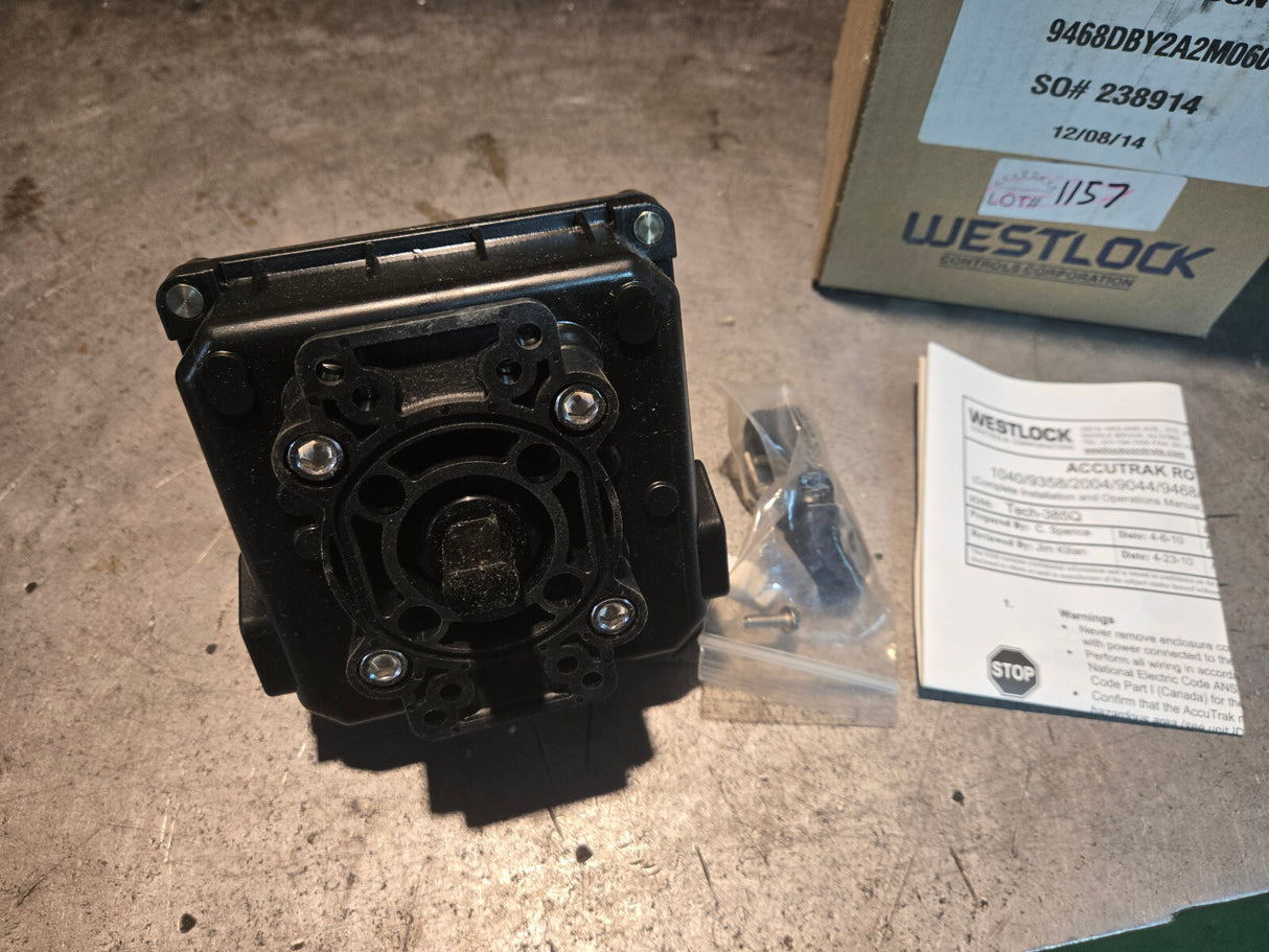 WESTLOCK ACCUTRAK VALVE POSITION MONITOR 9468 9468DBY2A2M0600