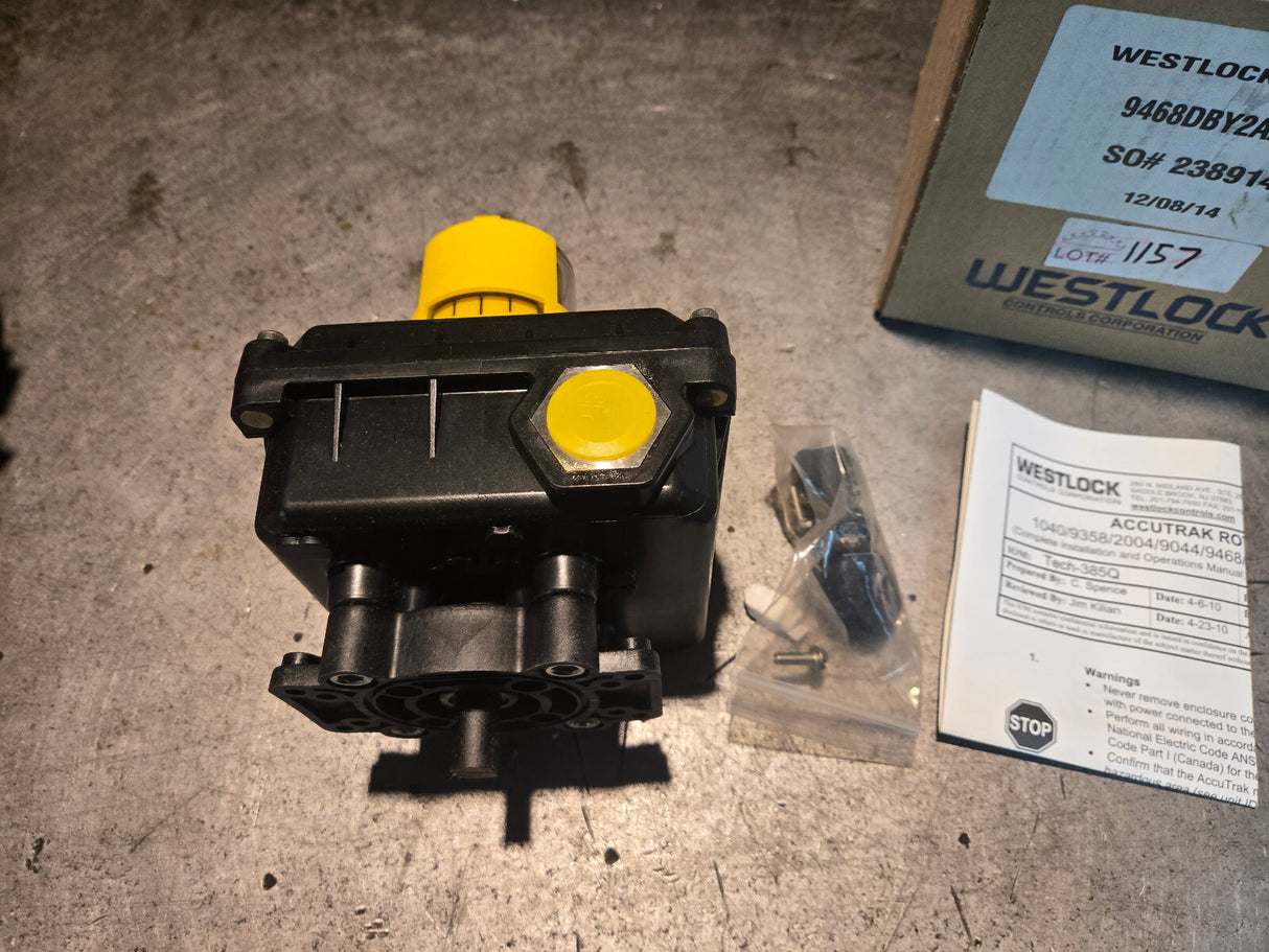 WESTLOCK ACCUTRAK VALVE POSITION MONITOR 9468 9468DBY2A2M0600