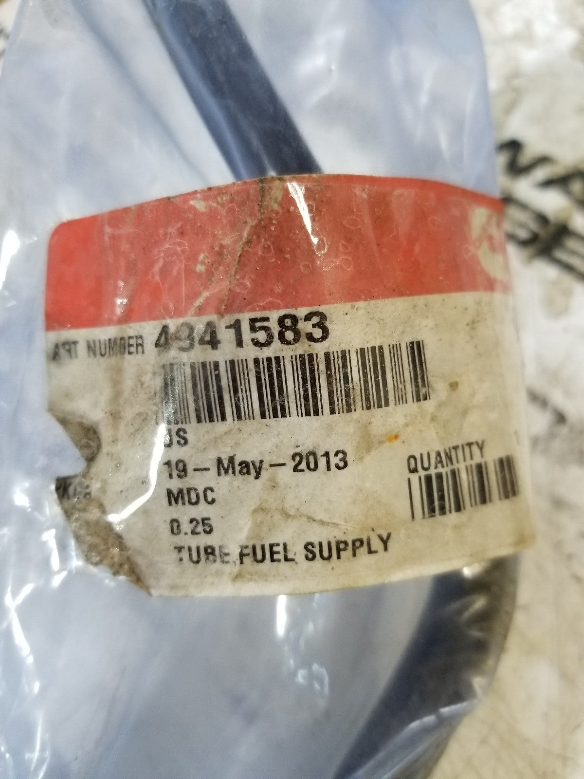 4941583 CUMMINS FUEL SUPPLY TUBE