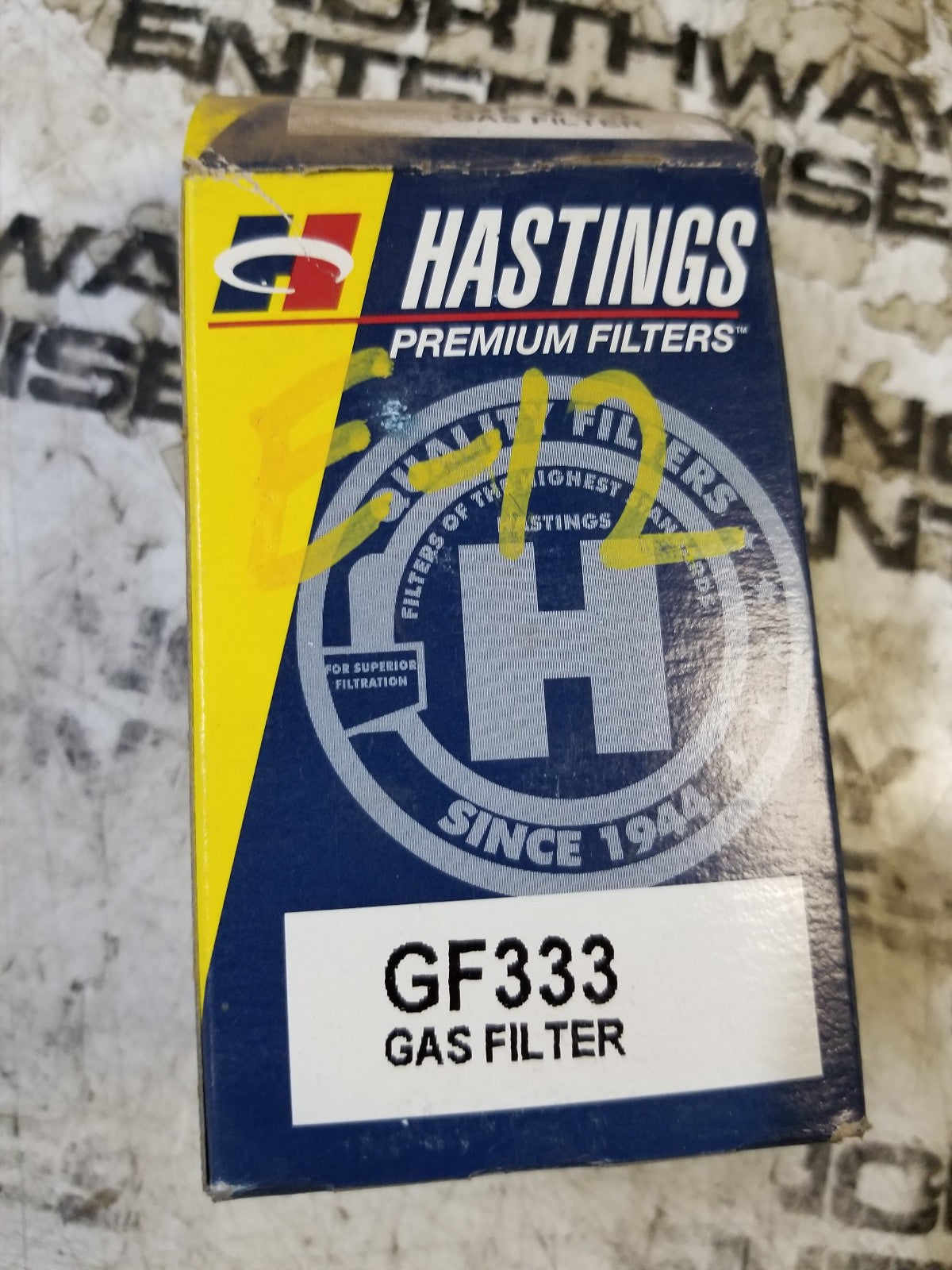 Hastings Premium 1/2" inch Fitting Metal Case Fuel Filters GF333 Made in USA