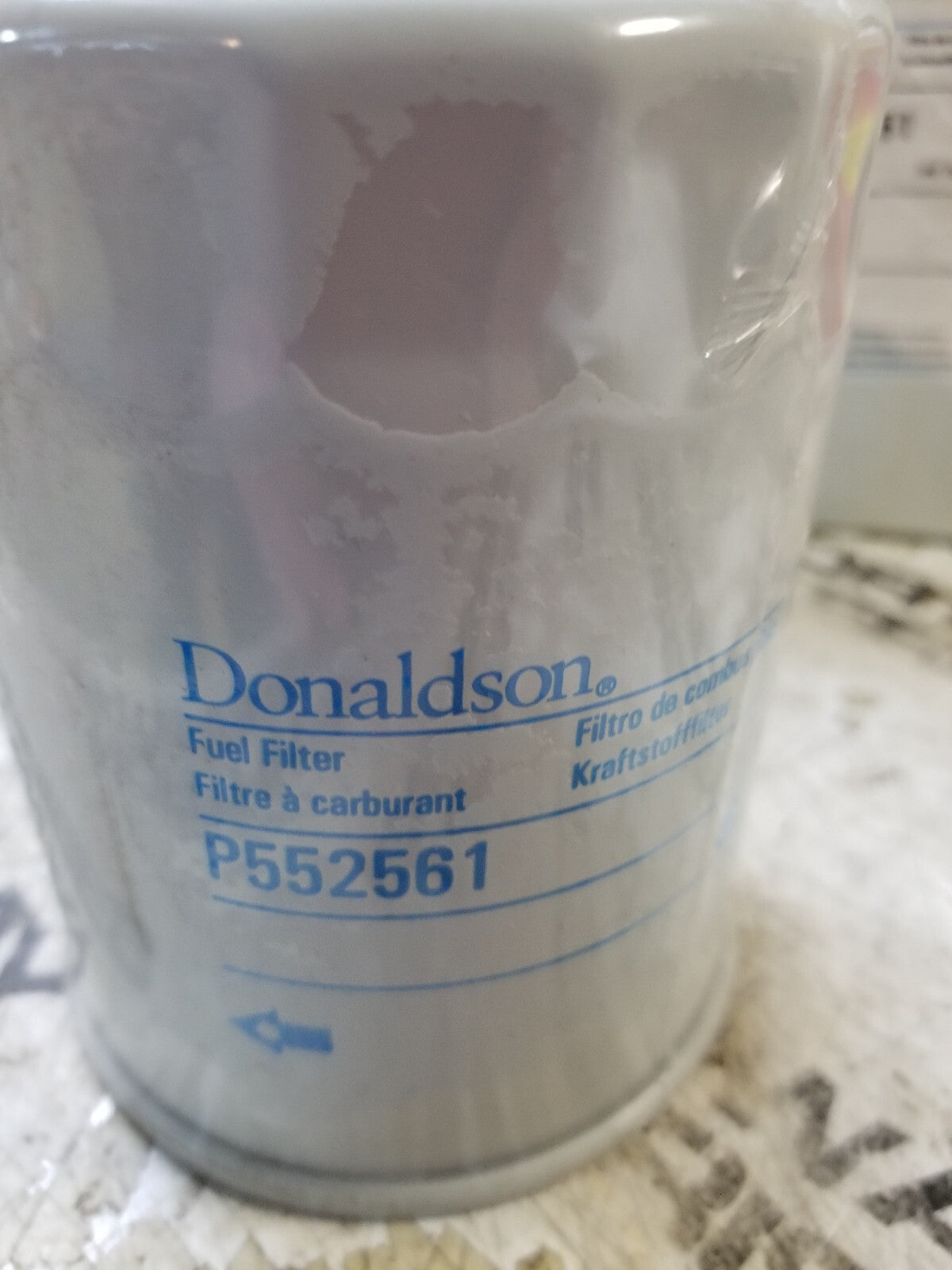 LOT OF 4PC - P552561 Donaldson Fuel Filter Spin-On