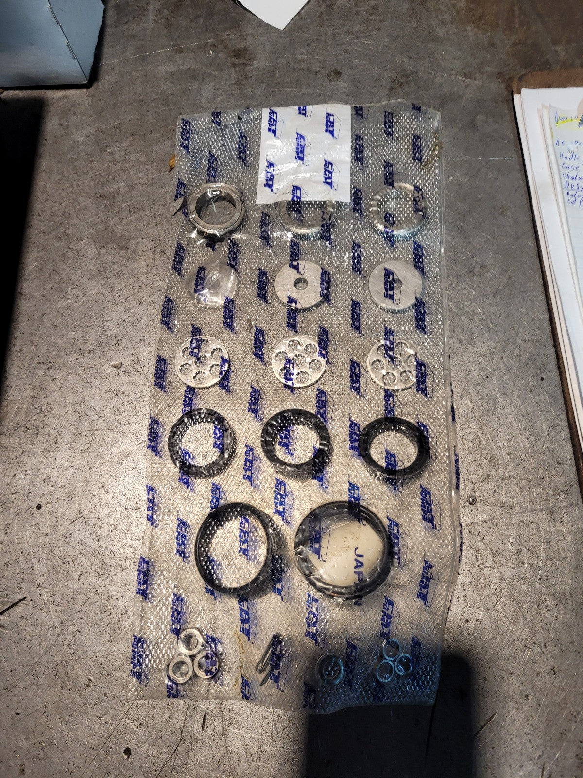 INCOMPLETE KIT MISSING WASHER 30252 CAT PUMPS