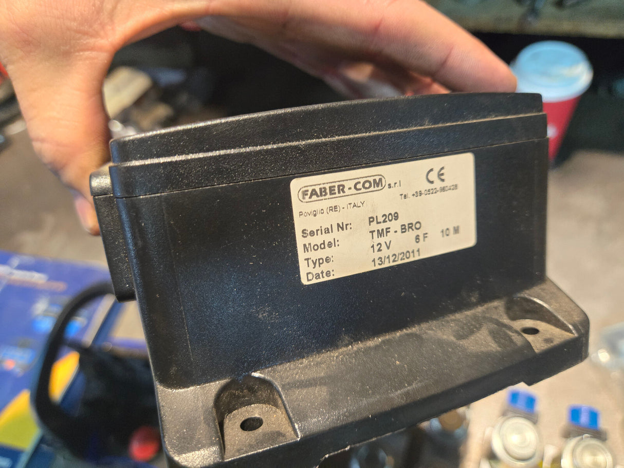 6 FUNCTION PIAP916650 12V FABERCOM M0009 FOR HIAB SCANRECO TMF-BRO 3010 RC400