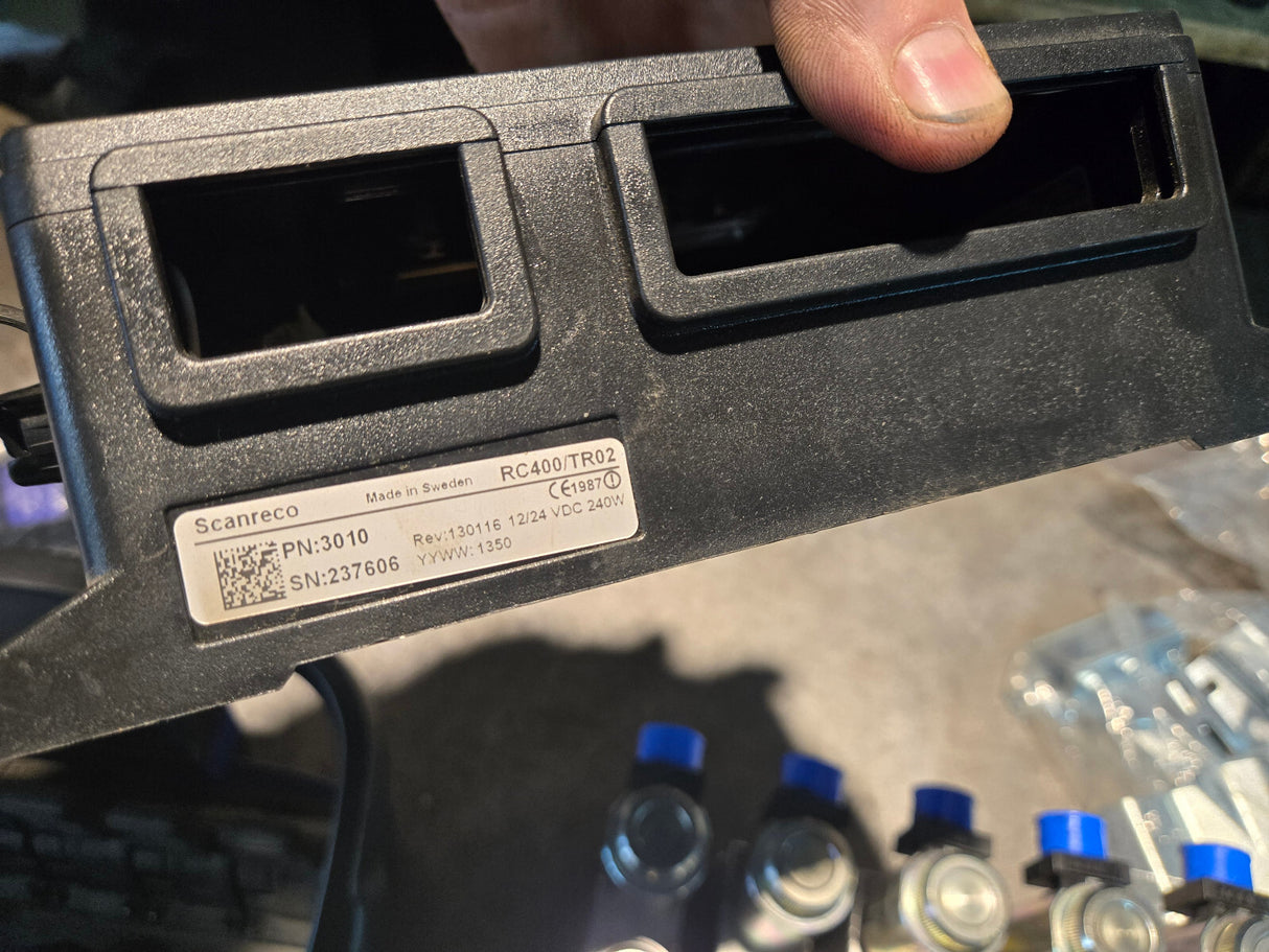 6 FUNCTION PIAP916650 12V FABERCOM M0009 FOR HIAB SCANRECO TMF-BRO 3010 RC400