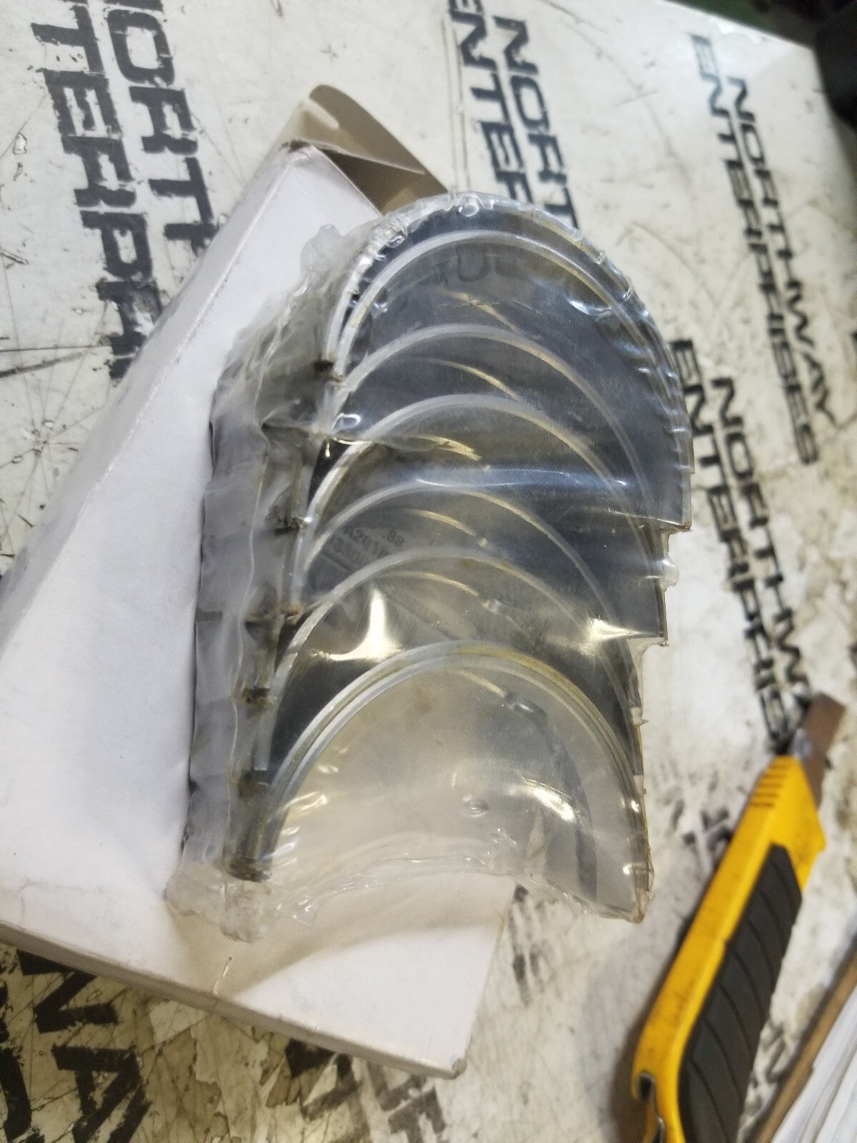 A&I A-68084 Bearing Set, Main (Std, set of 4) Match PN: 68084