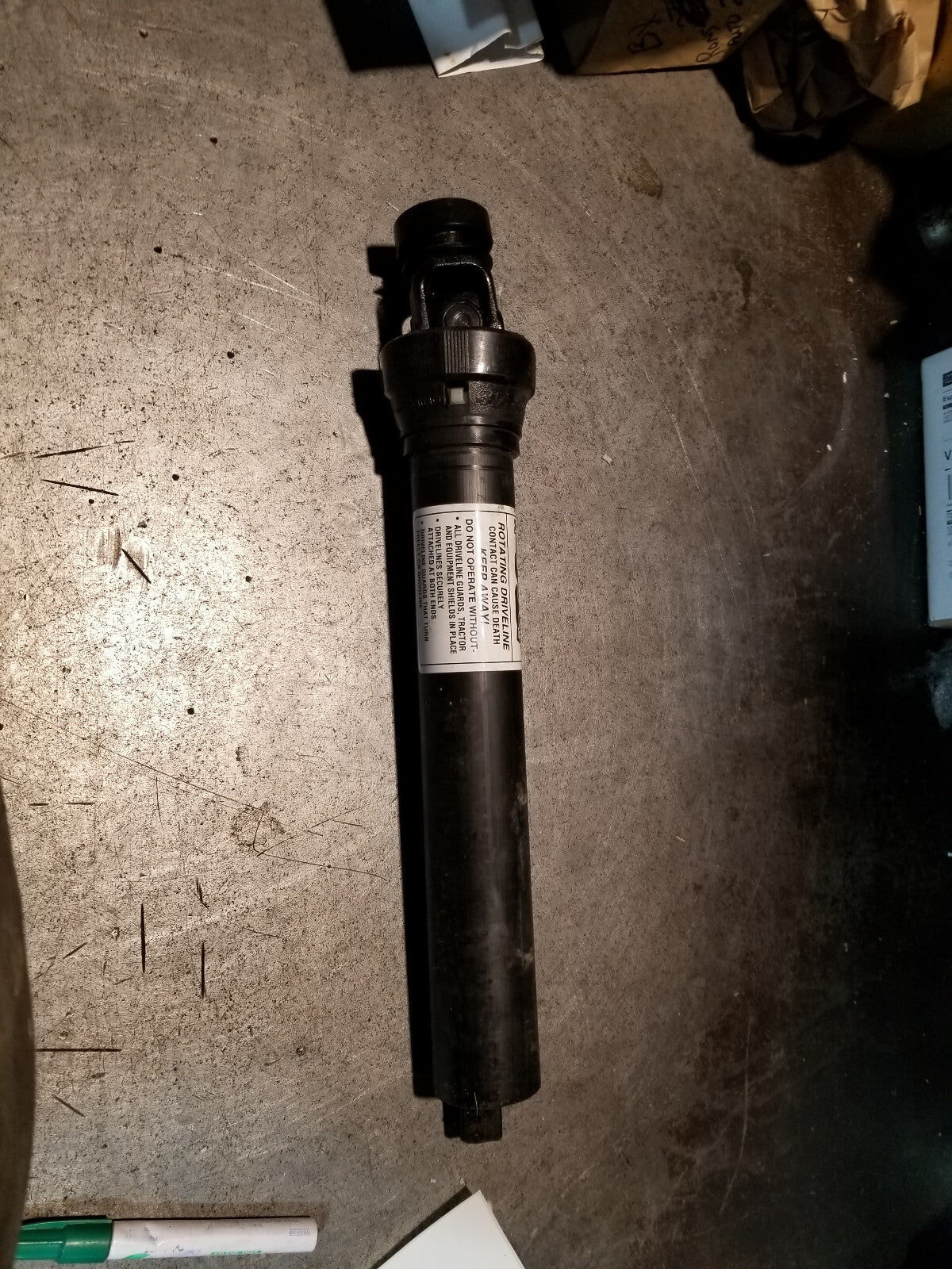 BX2735 HALF OF FRONT DRIVELINE PTO HALF SHAFT