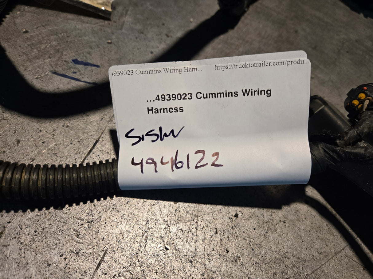 Engine Wire Harness CUMMINS 4939020 MOPAR 68002986AA 2007 Dodge