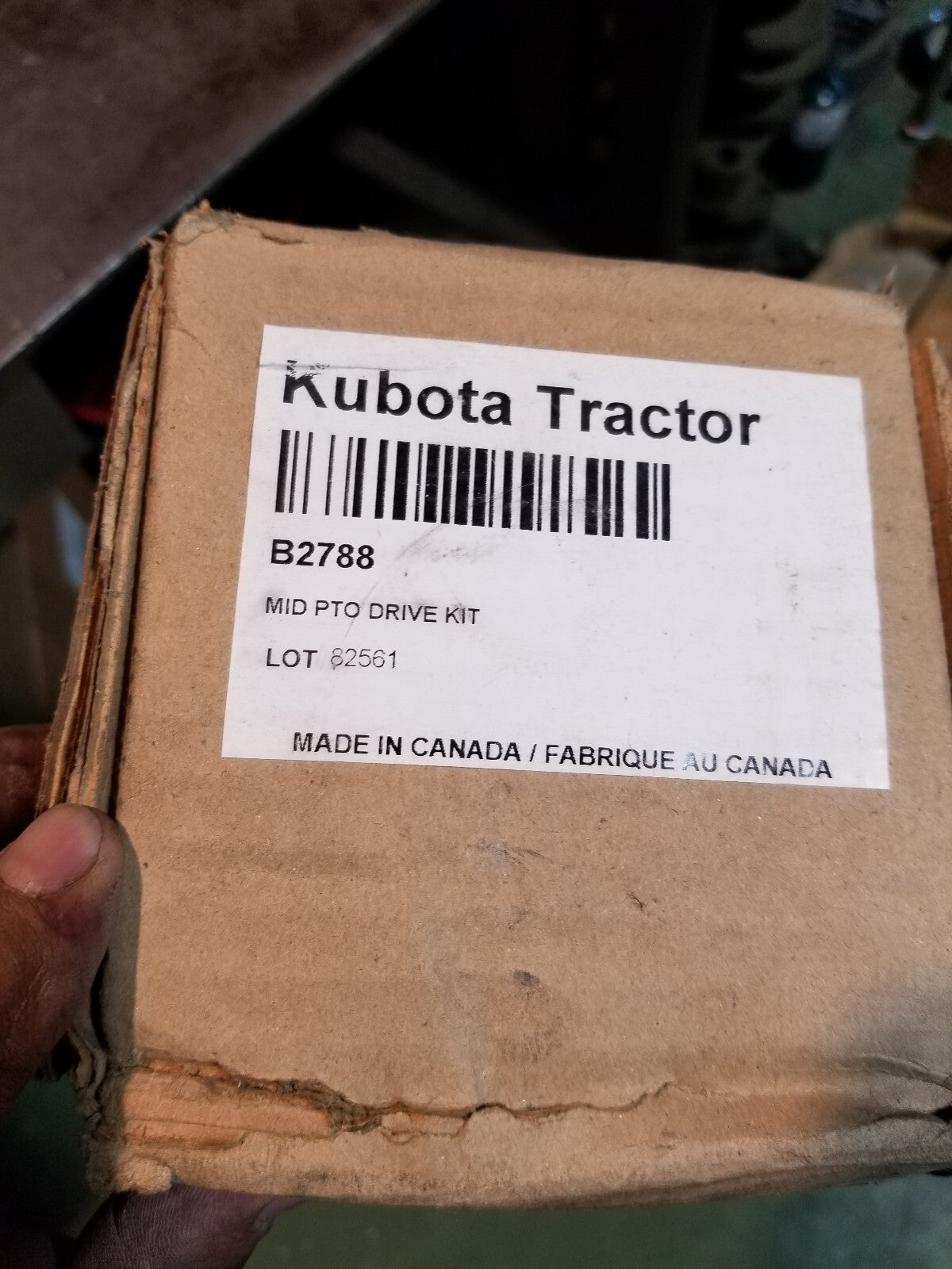 Kubota B2788 MID PTO DRIVE KIT (MID PTO KIT / B2320 / B2620 / B2920)
