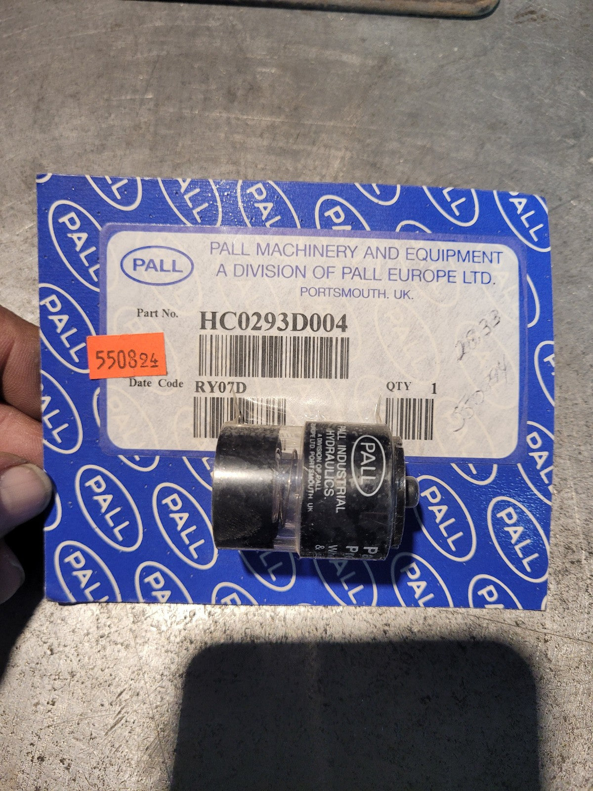 HC0293D004 PALL VACUME INDICATOR