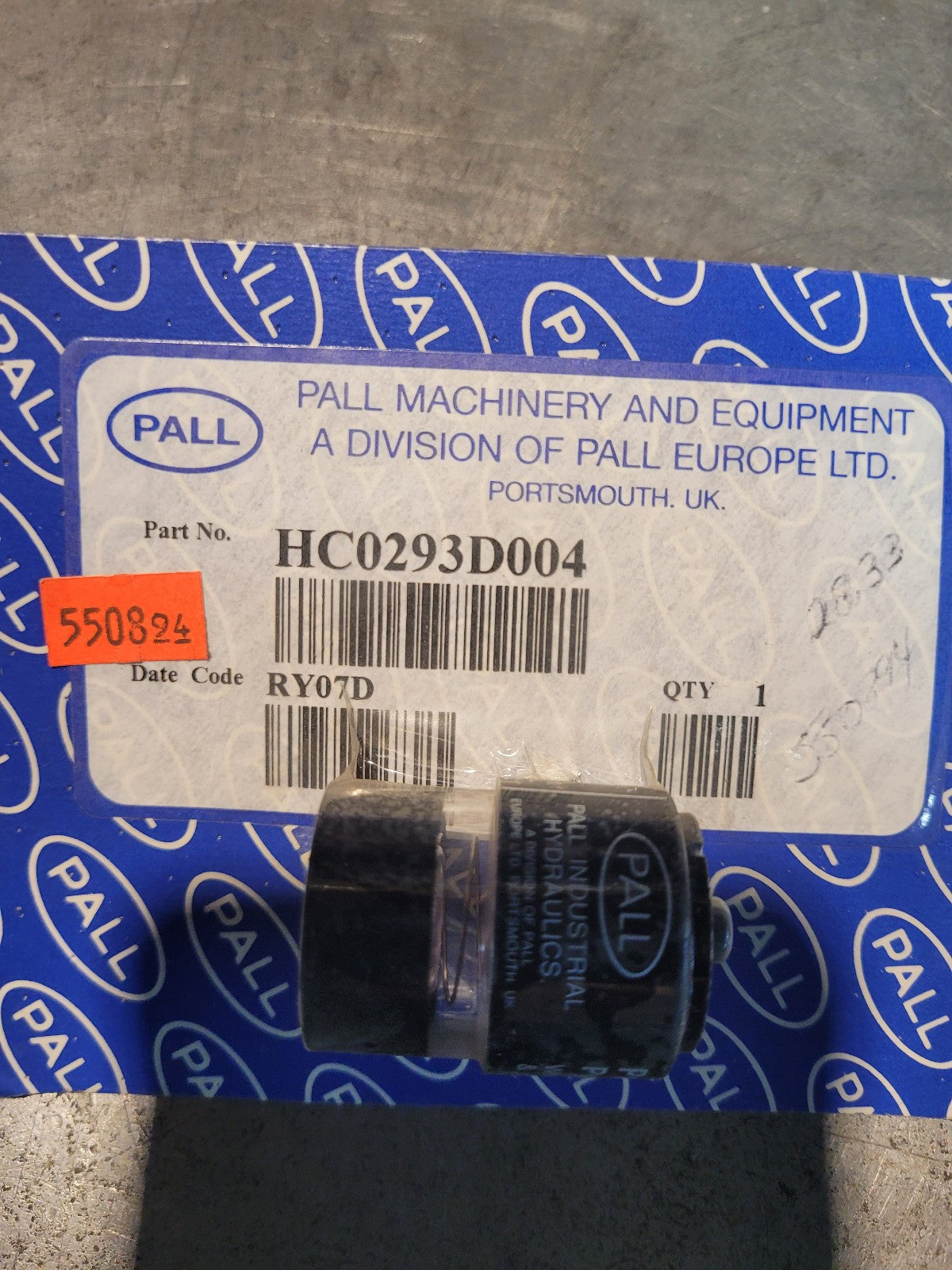HC0293D004 PALL VACUME INDICATOR