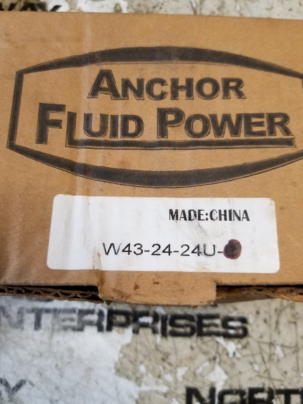 Anchor Fluid Power W43-24-24U Hydraulic Flange Thread 4-Bolt Kit O-Ring Type