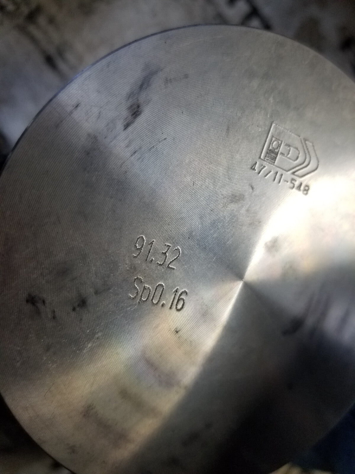 U5MK0033 PISTON LINER KIT A-U5MK0033 PISTON/LINER AND RINGS AS SHOWN