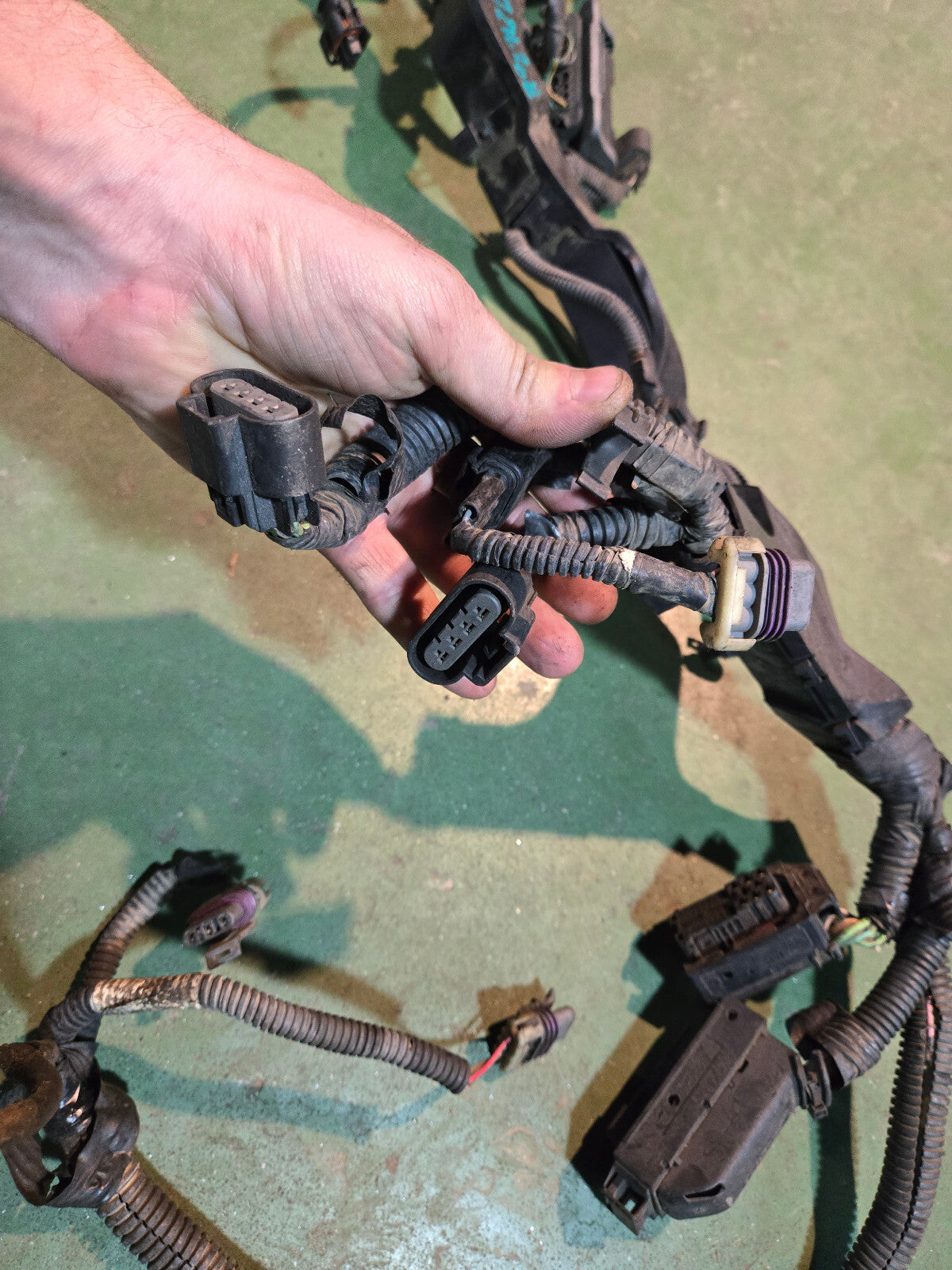 2001 LB7 Duramax Engine Harness 97216208 8972162087