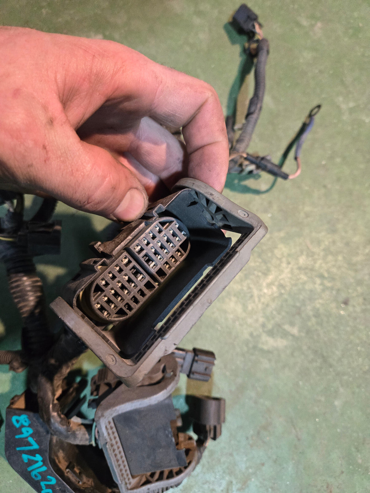 2001 LB7 Duramax Engine Harness 97216208 8972162087