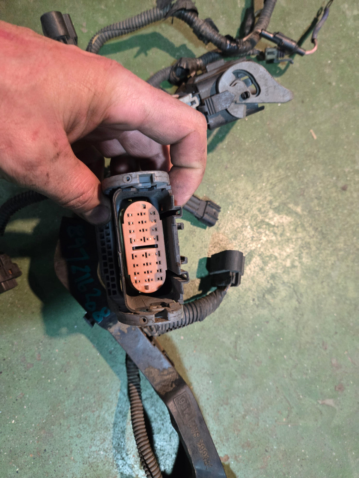 2001 LB7 Duramax Engine Harness 97216208 8972162087