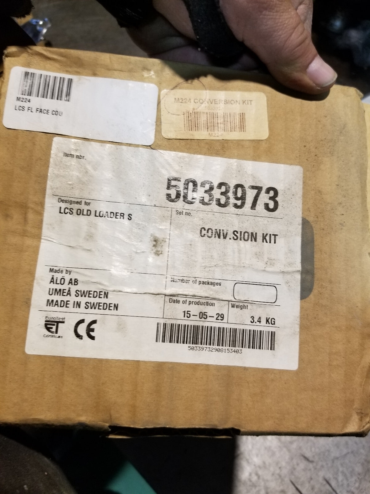 5033973 CONVERSION KIT LCS OLD LOADER FL FACE