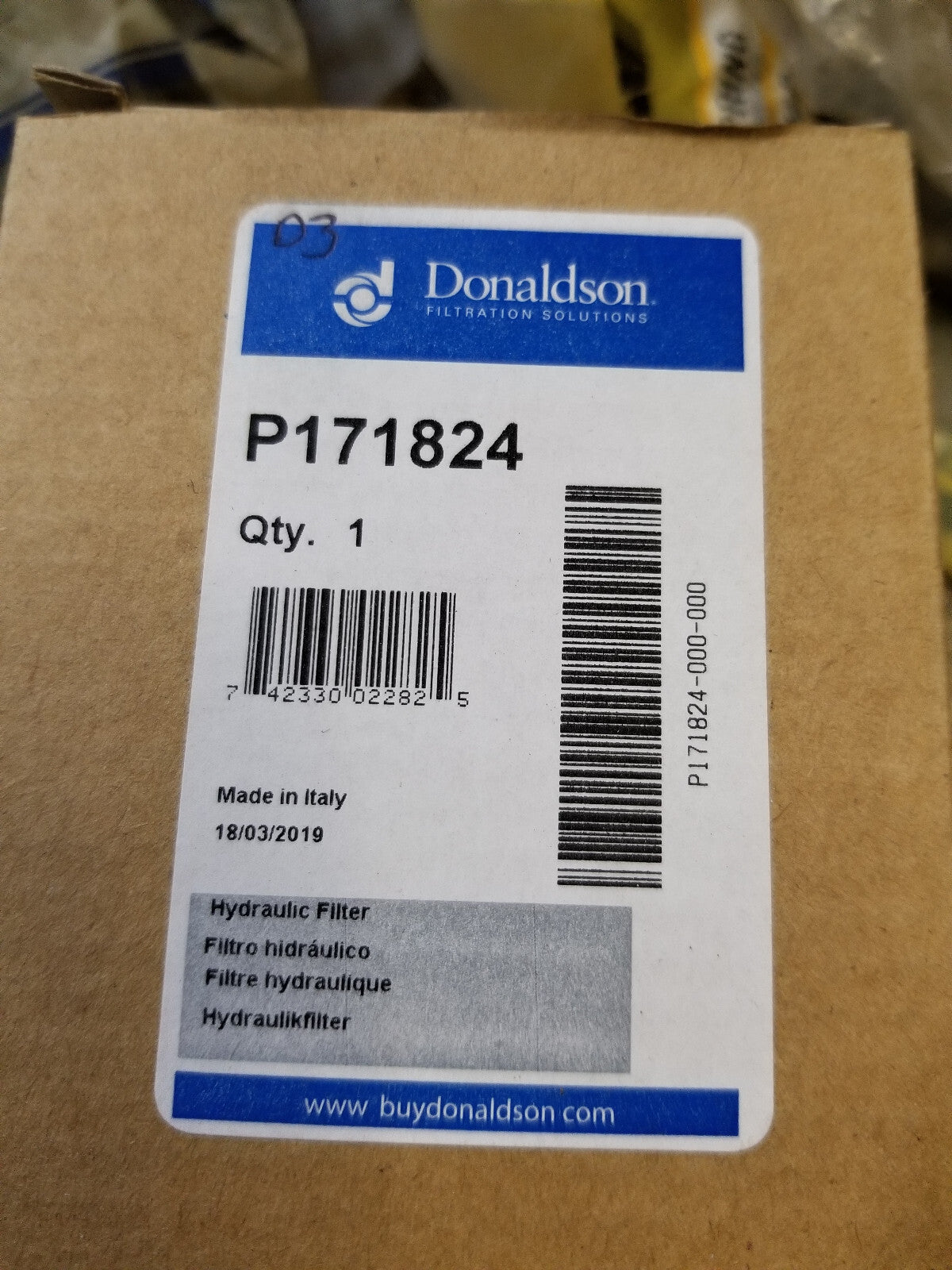 Donaldson - P171824