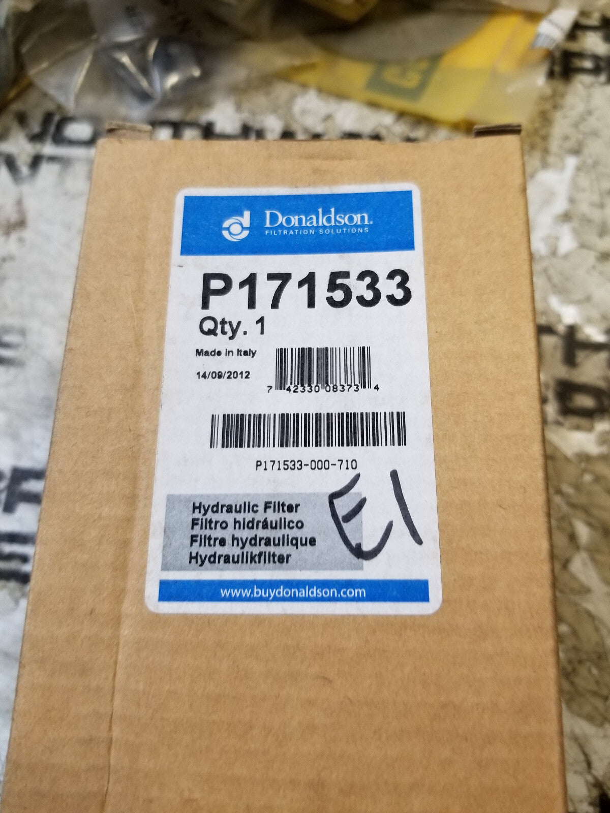Donaldson Hydraulic Filter Cartridge- P171533