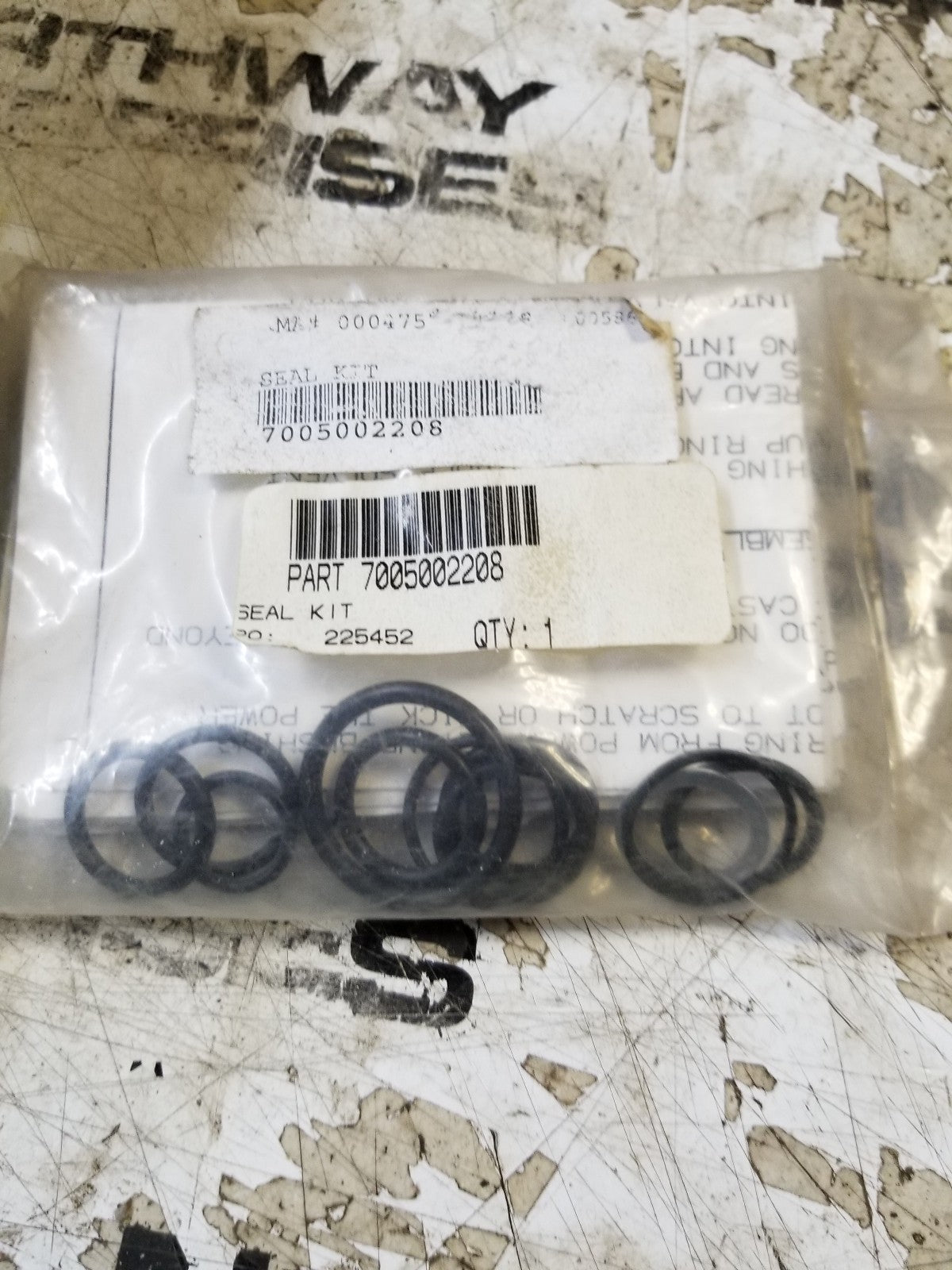 7005002208 70050-02208 CONTROL VALVE SEAL KIT