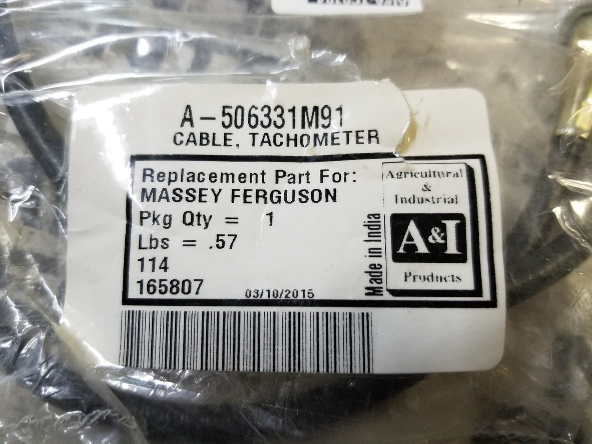 A&I A-506331M91 506331M91 TACH DRIVE CABLE