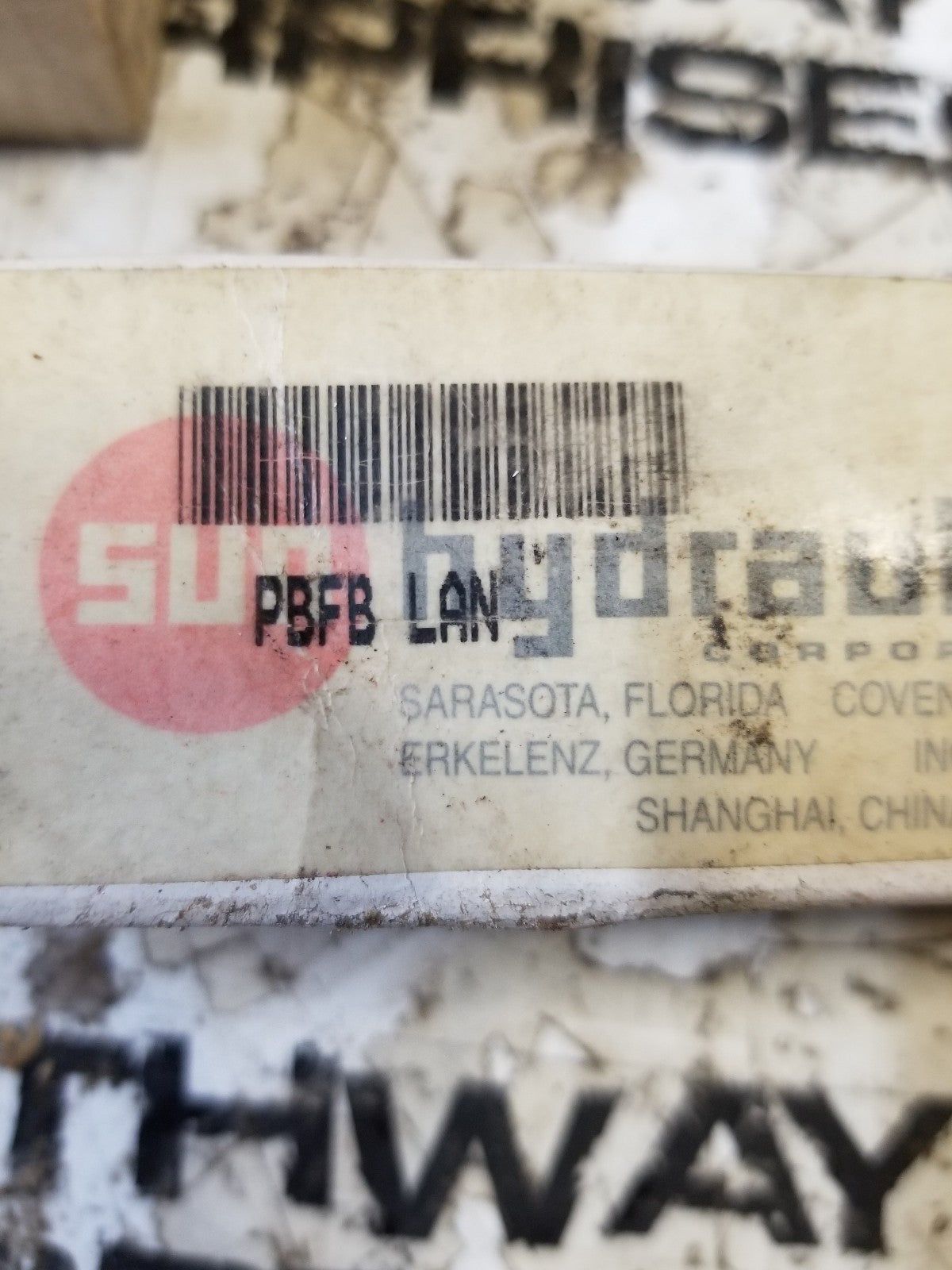 PBFB-LAN Sun Hydraulics Pilot Operated Pressure Reducing Valve