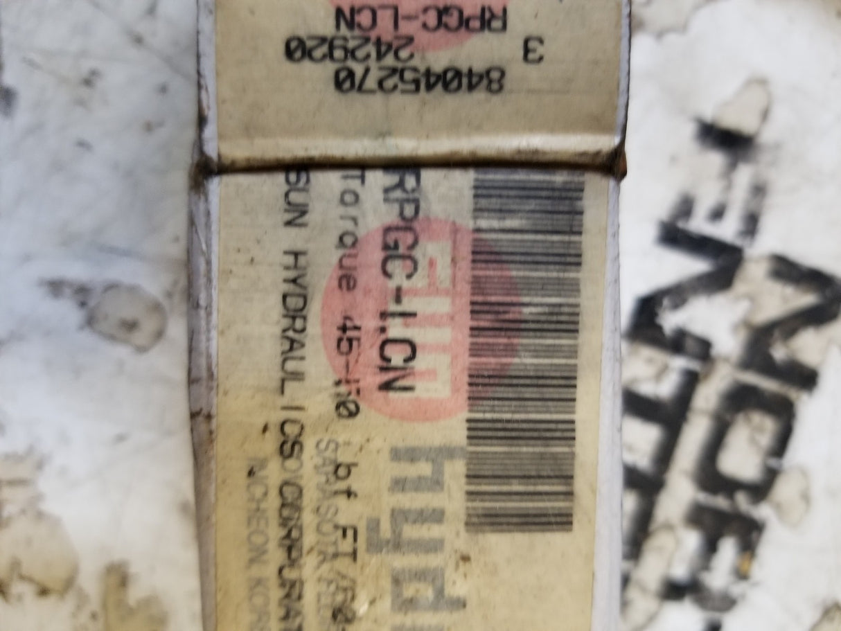 RPGCLCN Balanced Piston Relief Valve RPGC-LCN Sun Hydraulics