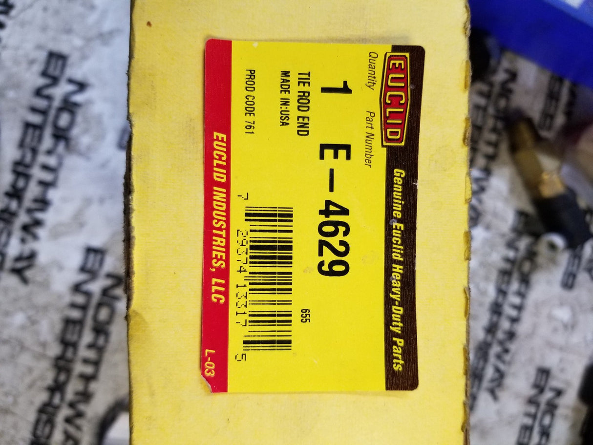 EUCLID E-4629 1997-2002 Chevy T6500 T7500 Front Right Outer Tie Rod End