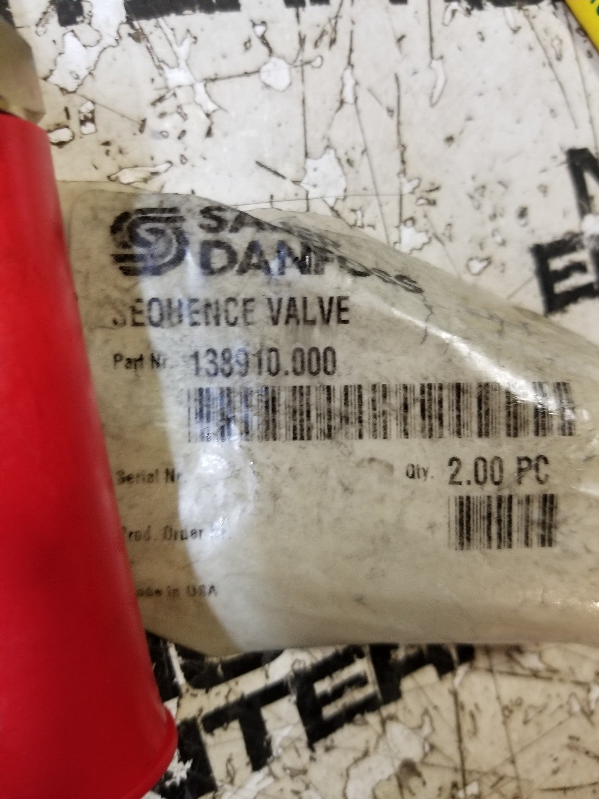 138910.000 SAUER DANFOSS SEQUENCE VALVE 1SA10-01-V-0-E-C