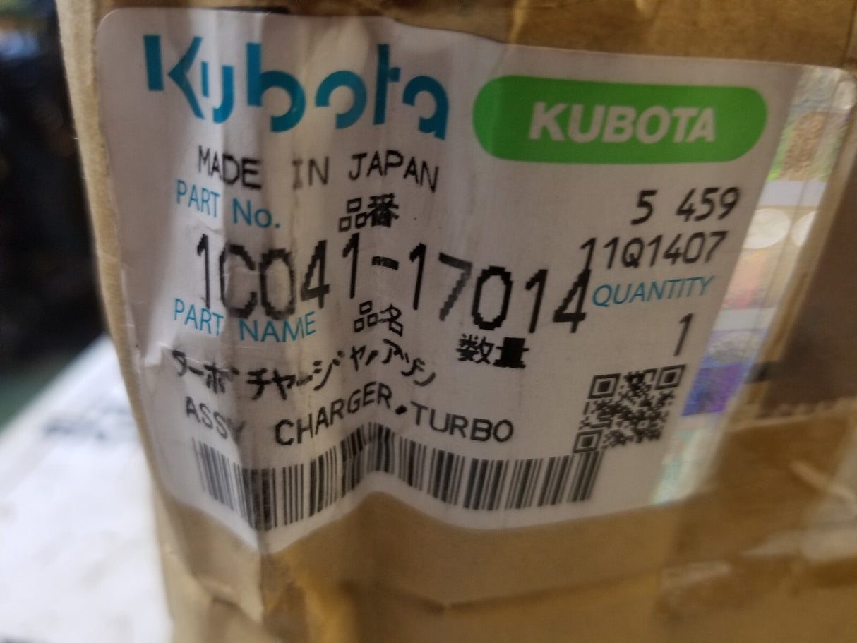 1C041-17014 KUBOTA TURBOCHARGER Turbo TD04 fit for Kubota Engine V3300-T