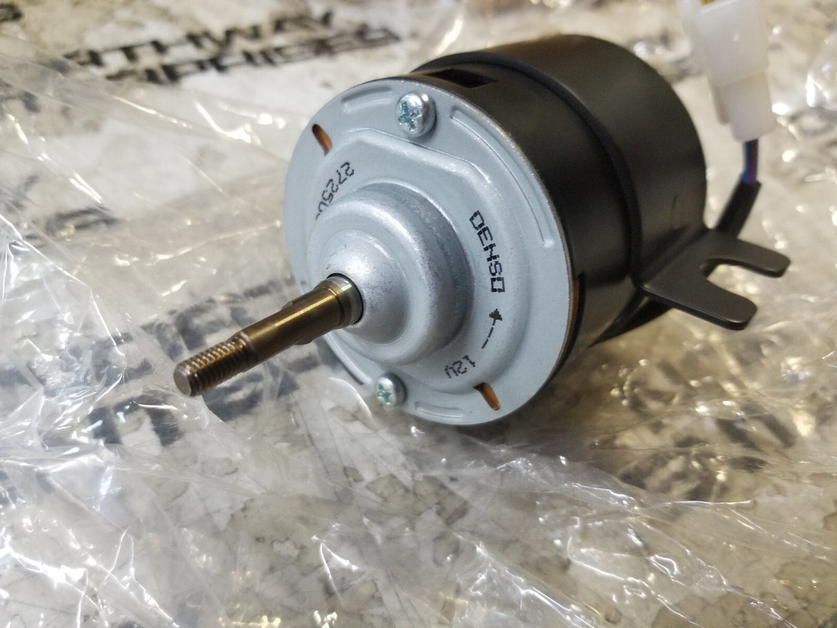 Blower Motor 12 Volt Single Speed Double Shaft fits Kubota KX121-3ST TA043-72190