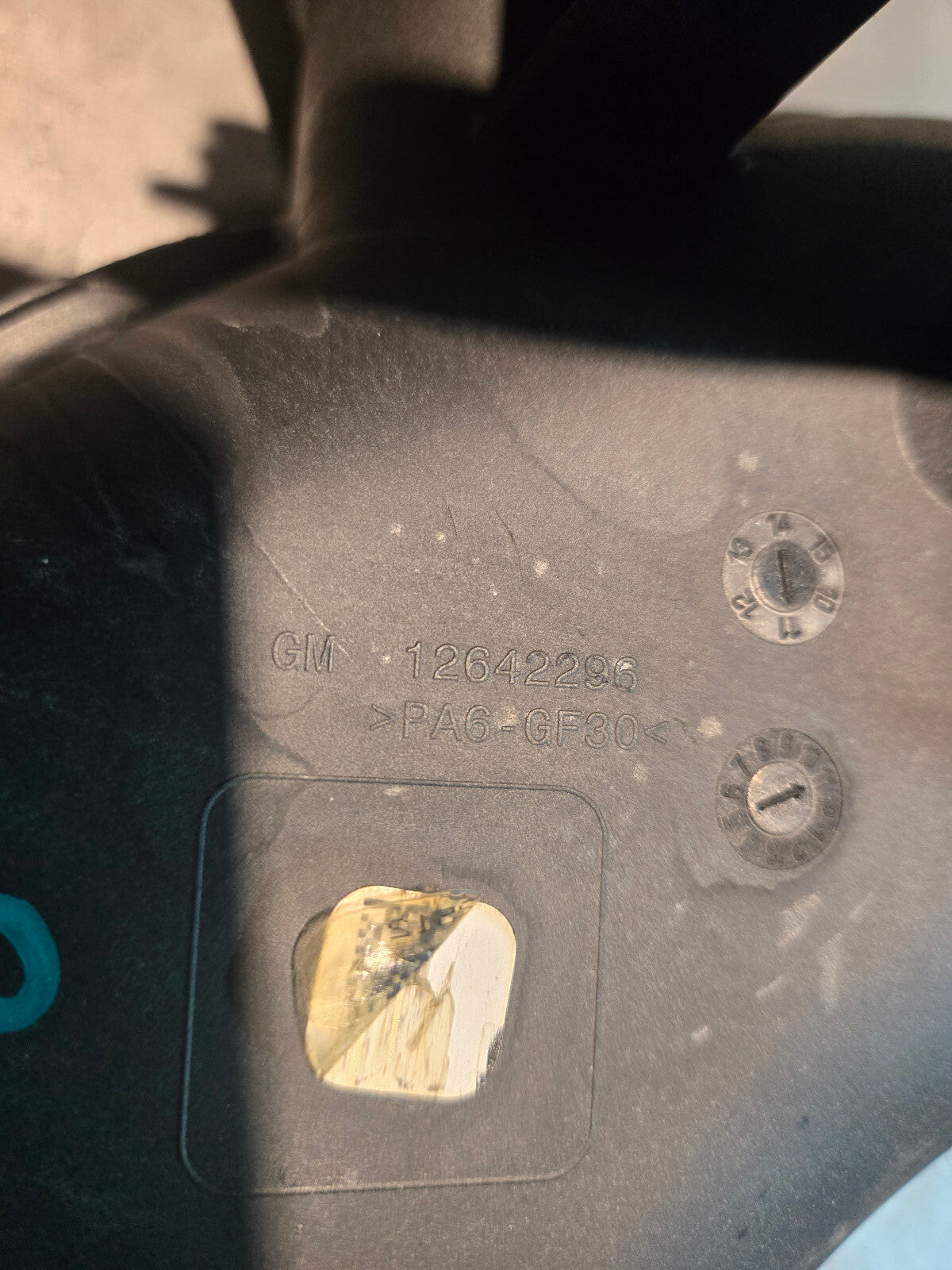 12642296 LML TURBOCHARGER INTAKE ref202