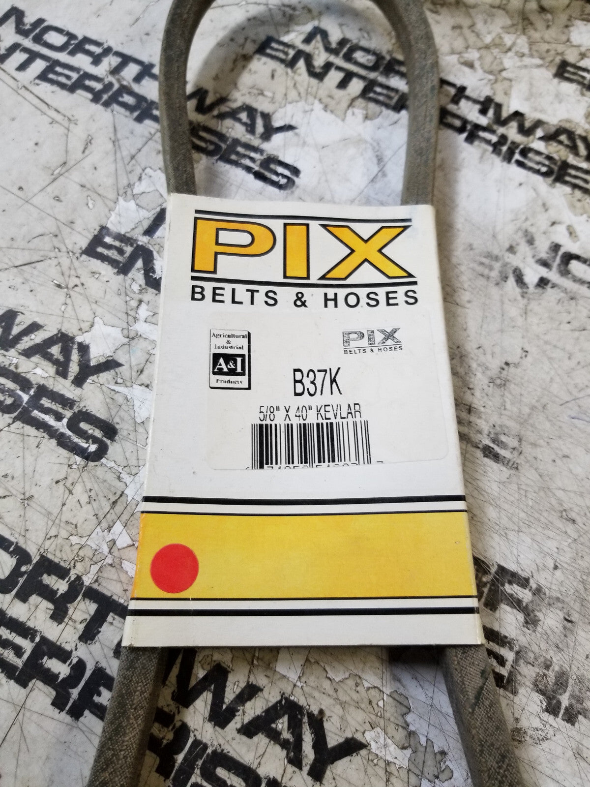 PIX B37K, V-Belt, 5/8 X 40