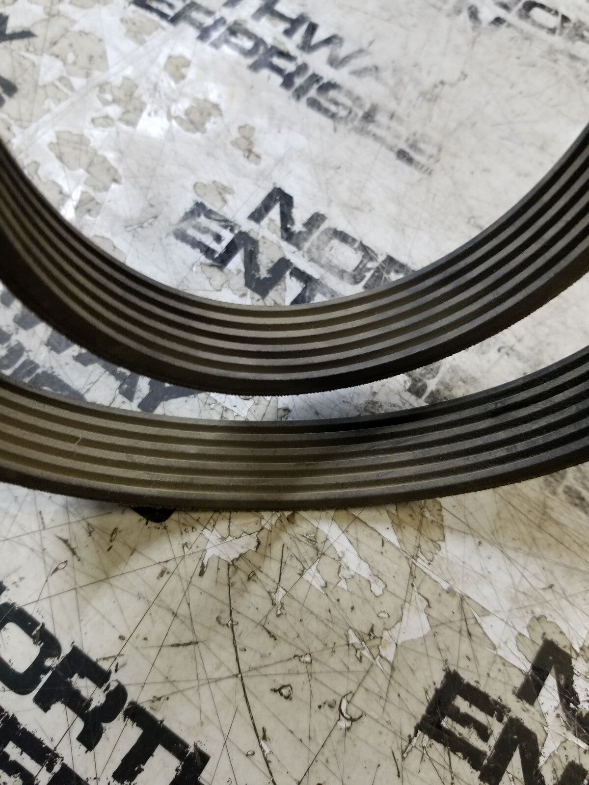 870K6 Serpentine Belt, 6PK2210, 87", 1MHF9