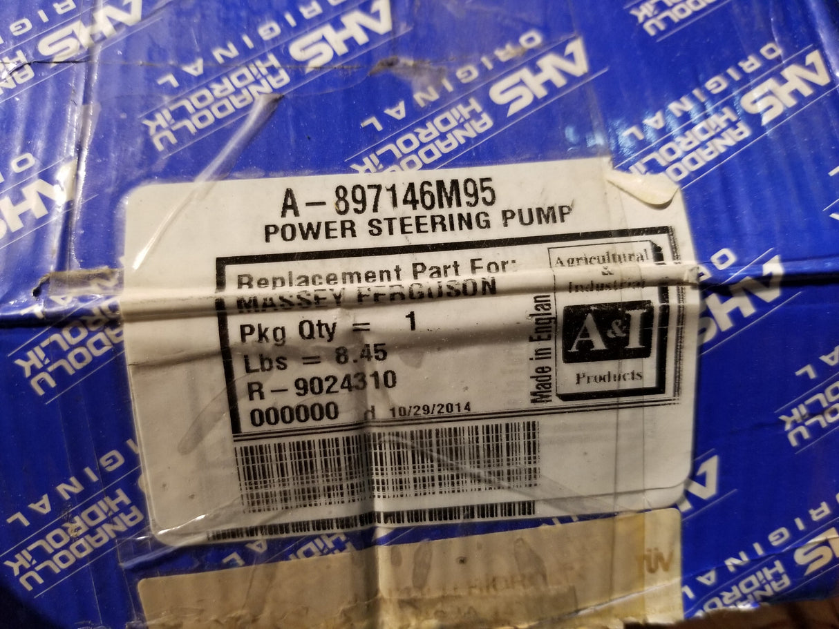 A-897146M95 897146M95 POWER STEERING PUMP