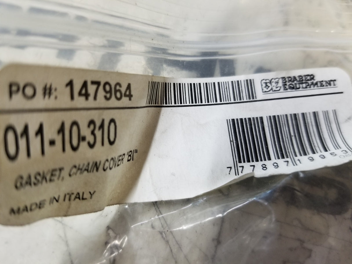 011-10-310 BRABER CHAIN COVER GASKET
