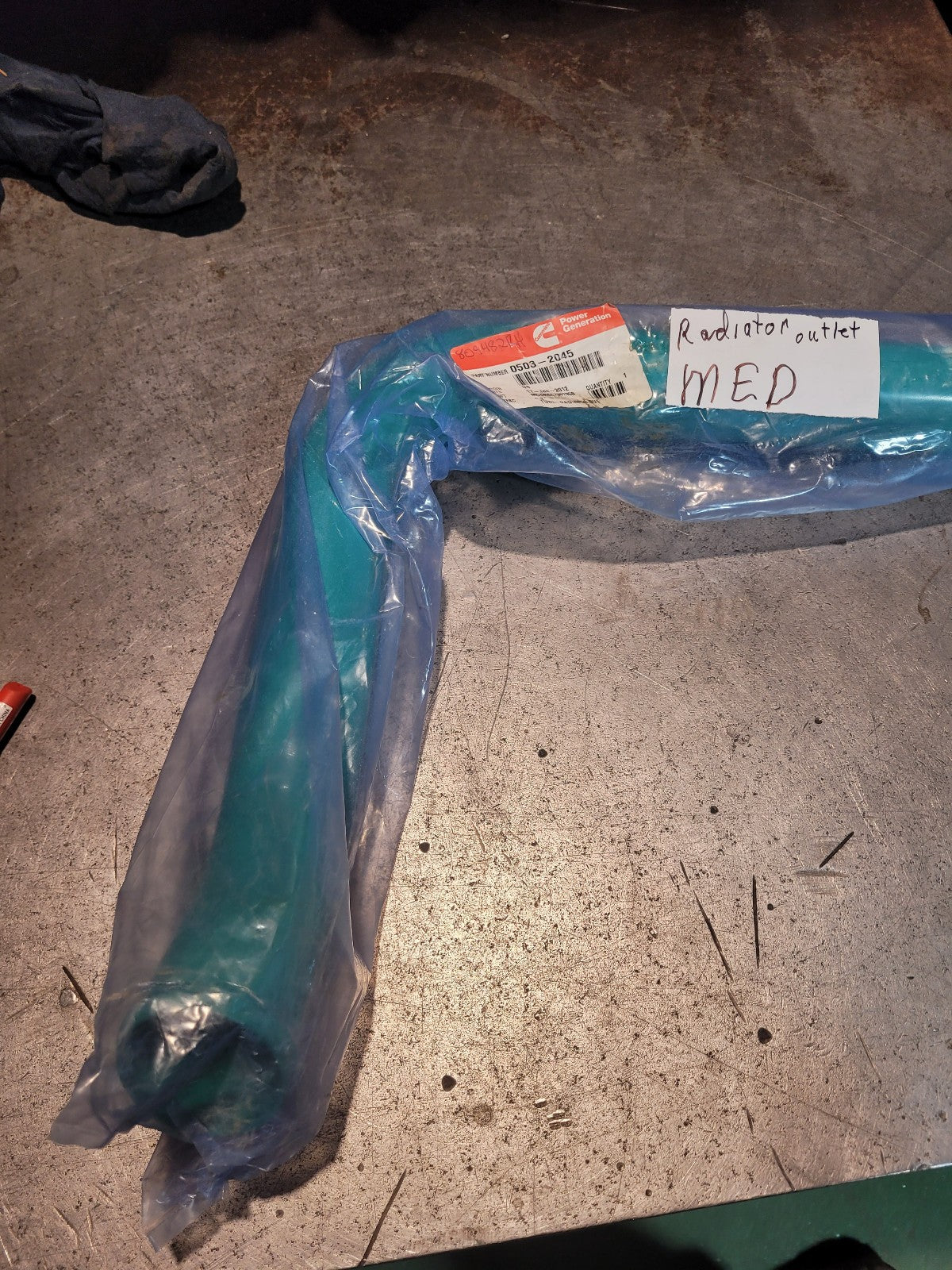 0503-2045 CUMMINS RADIATOR OUTLET TUBE