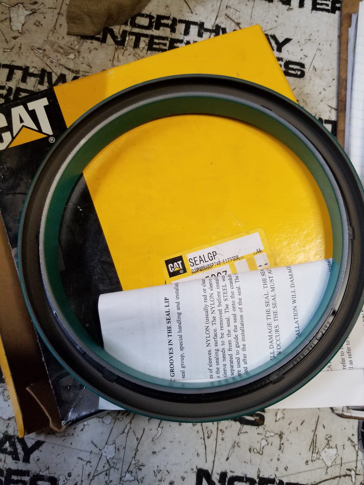 142-5867 Fits Cat 1425867 Seal