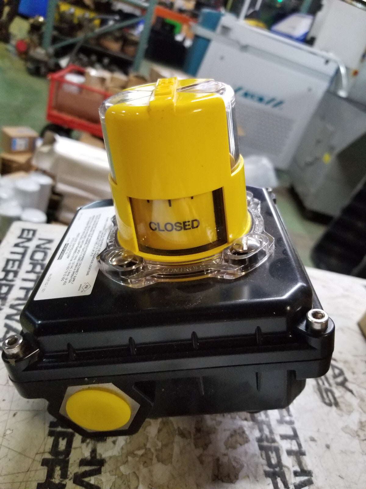 WESTLOCK ACCUTRAK VALVE POSITION MONITOR 9468 9468DBY2A2M0600 3199197