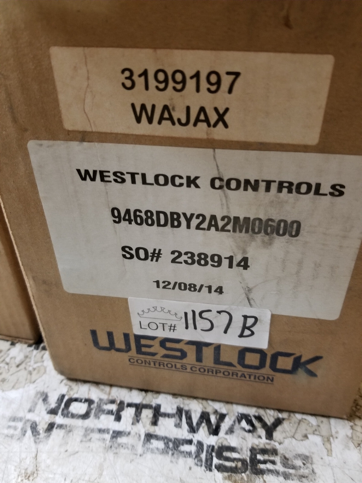 WESTLOCK ACCUTRAK VALVE POSITION MONITOR 9468 9468DBY2A2M0600 3199197