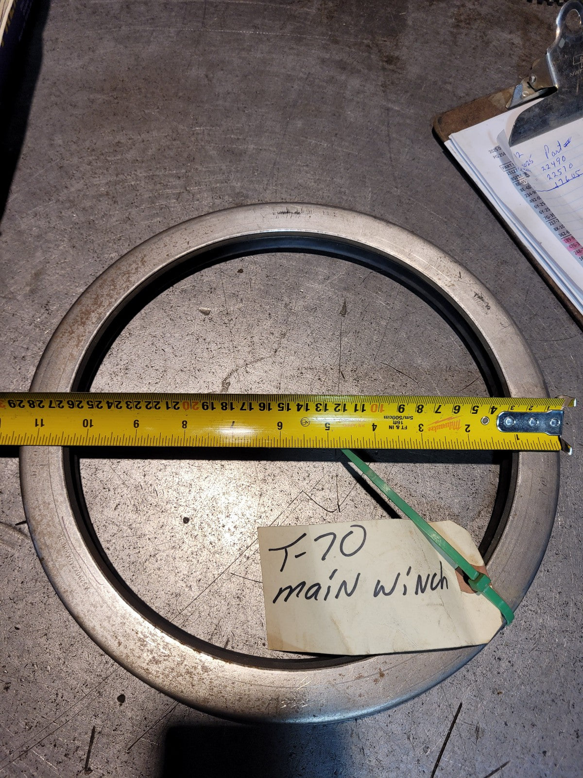 T70 MAIN WINCH SEAL A5290X240X16MD3R AS290X240X16MD3R