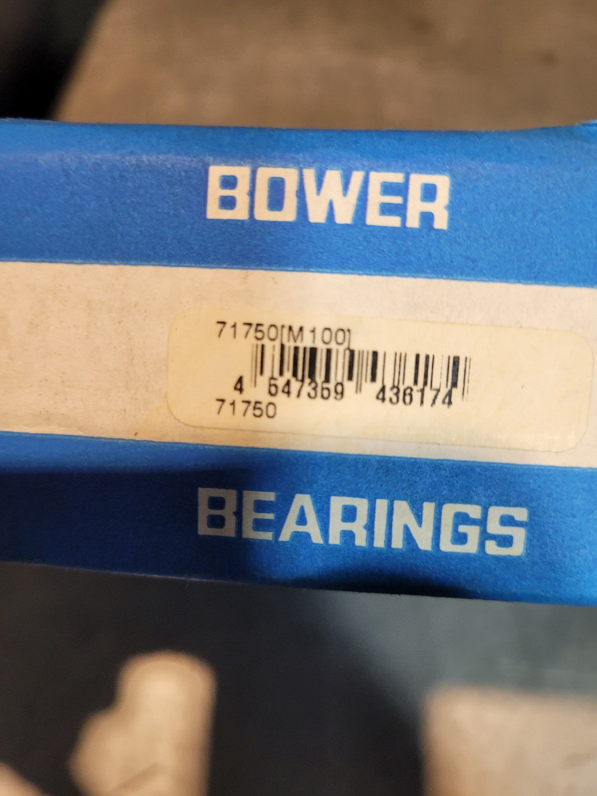 BOWER 71750 BEARING RACE M100