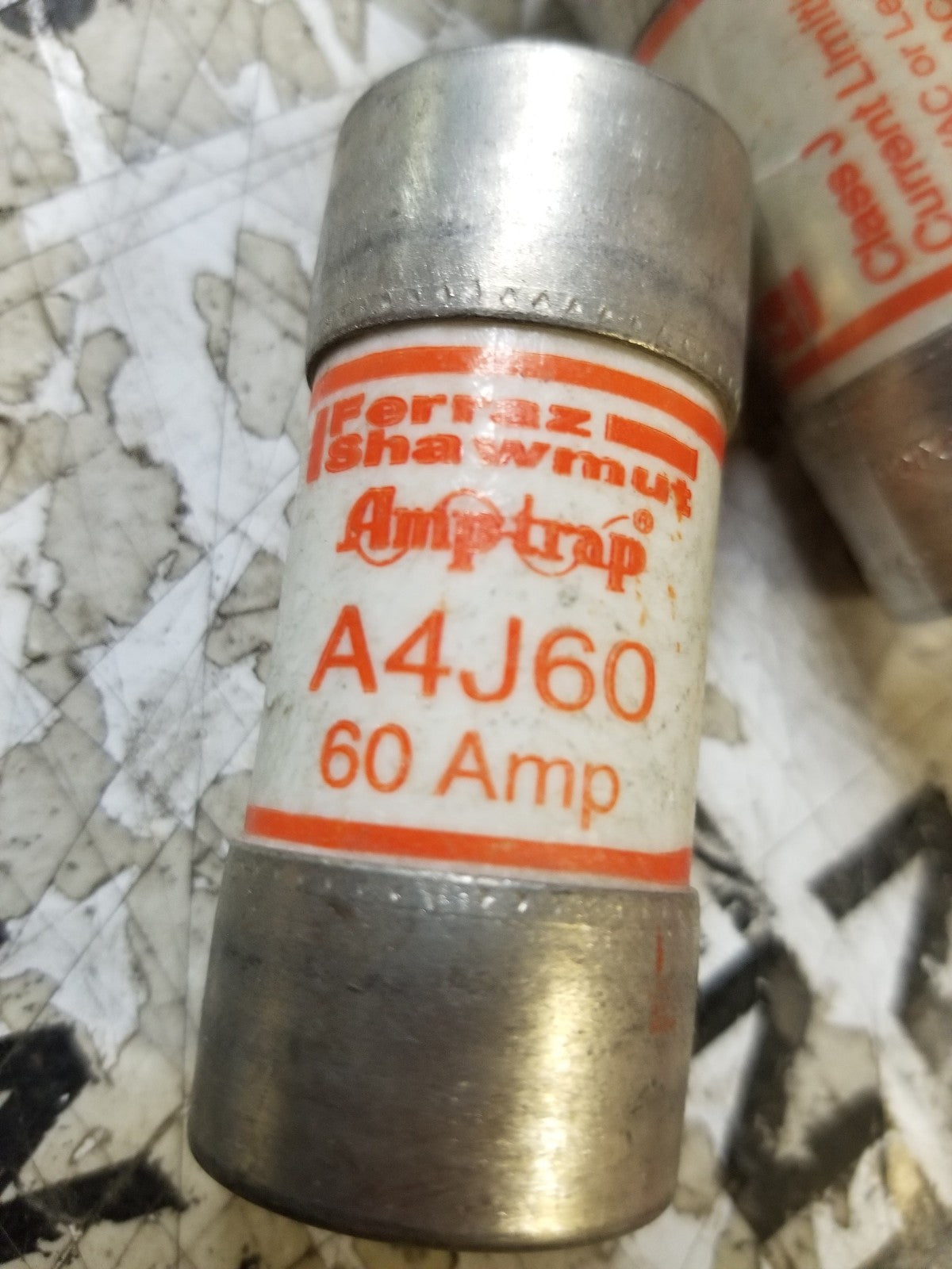 1 BOX OF 12 FUSES - A4J60 60A 600V