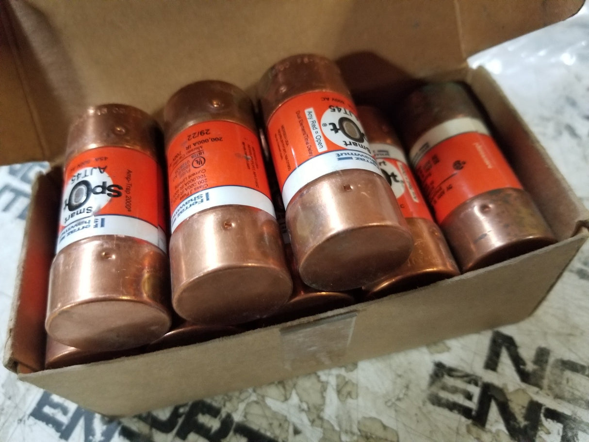 1 BOX OF 13 FUSES - AJT45 Mersen AJT45 AJT45N 45A 600Vac FUSE