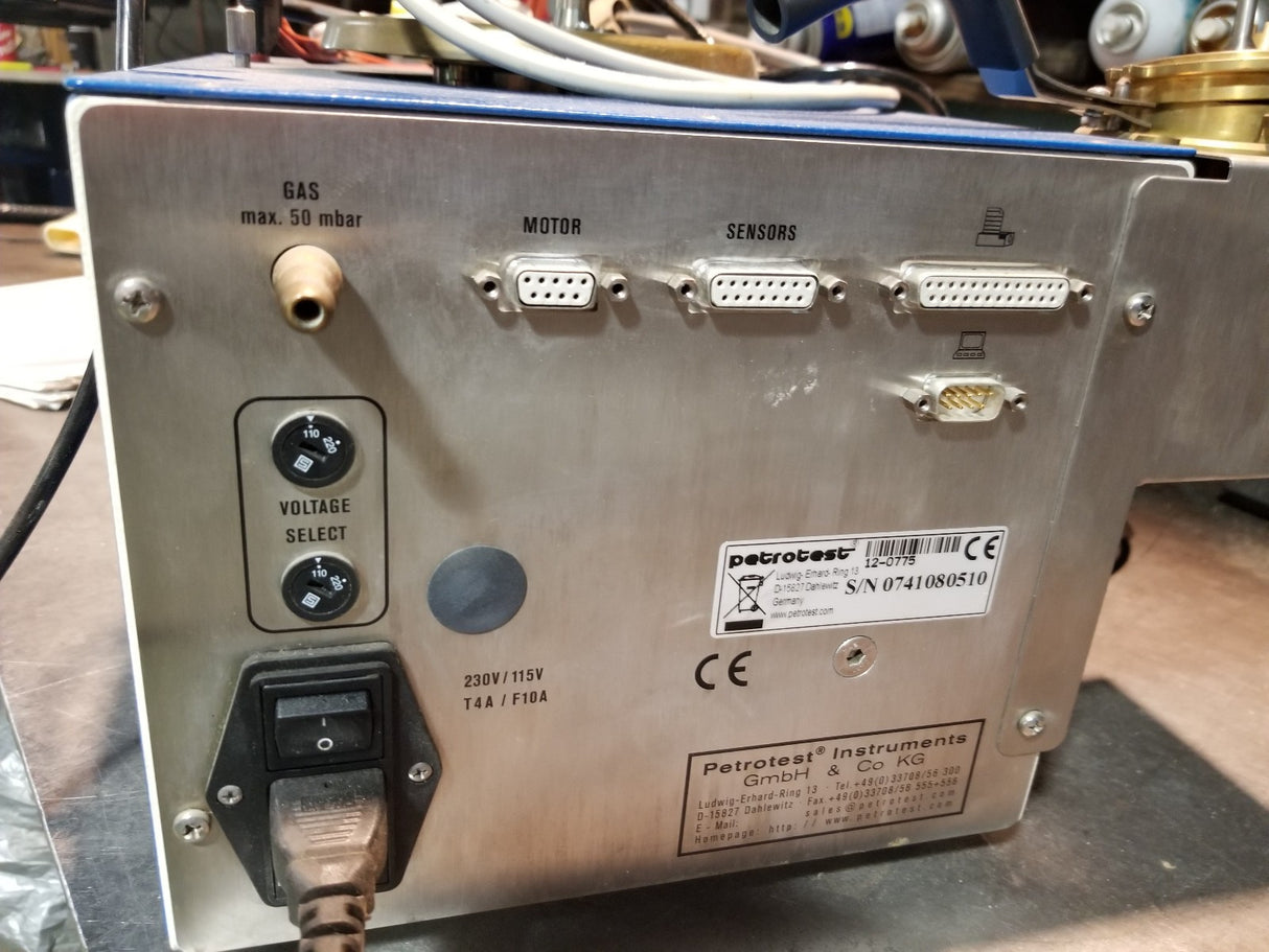 PETROTEST PMA 4 AUTOMATIC PENSKY MARTENS CLOSED CUP FLASHPOINT TESTER PMA4