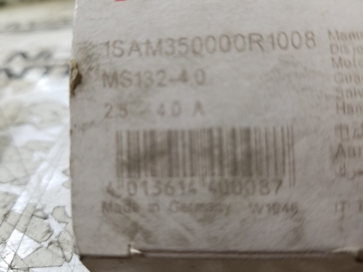 MS132-4.0 1SAM350000R1008 Motor Protection Circuit Breaker