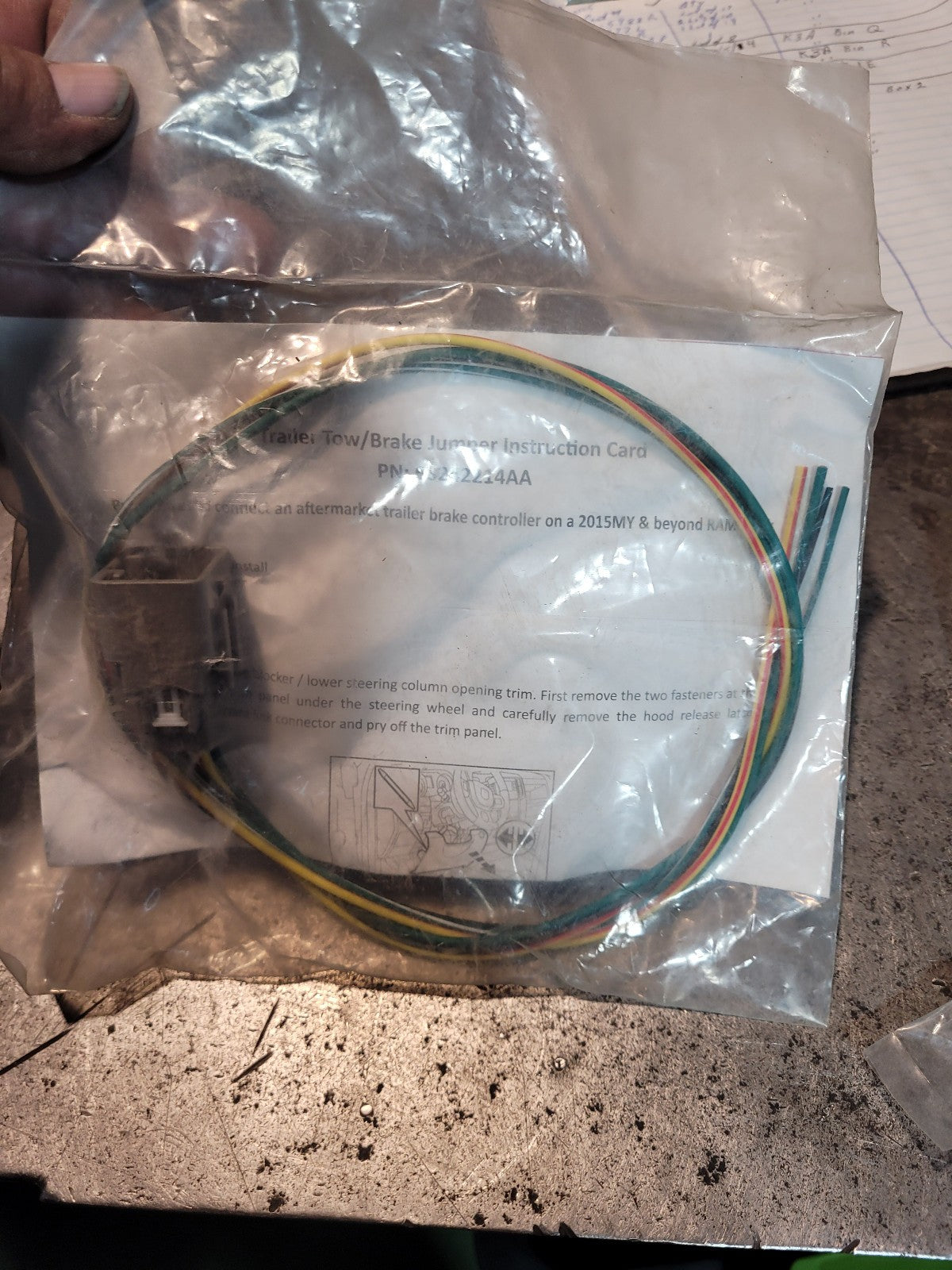 68242214AA Mopar 2015-2018 Ram 3500 Rear Trailer Tow Wiring Kit