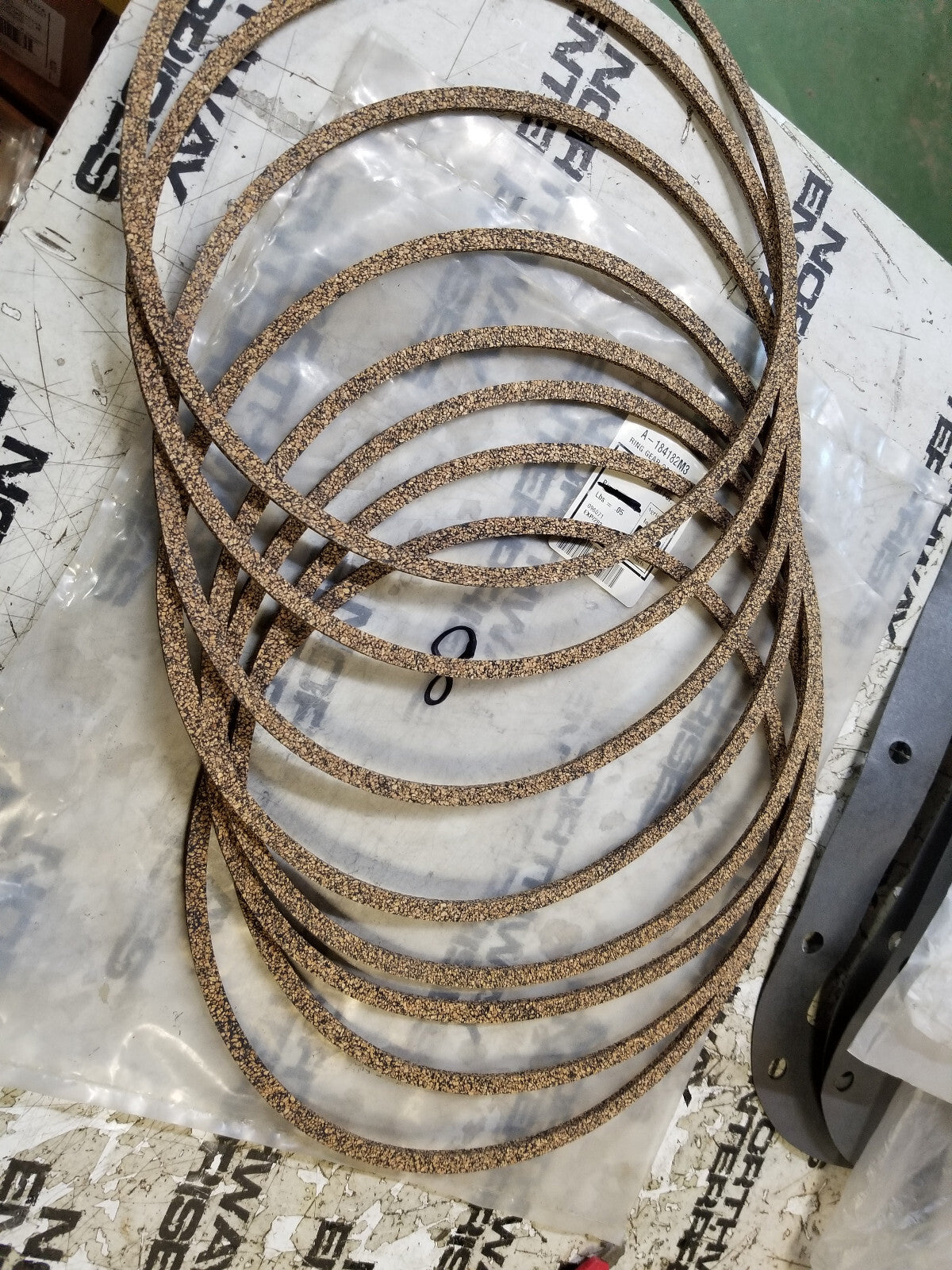 PACK OF 8PC - A184182M3 184182M3 GASKET